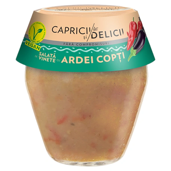 SALATA VINETE ARDEI COPTI MANDY CAPRICII SI DELICII 300 GR