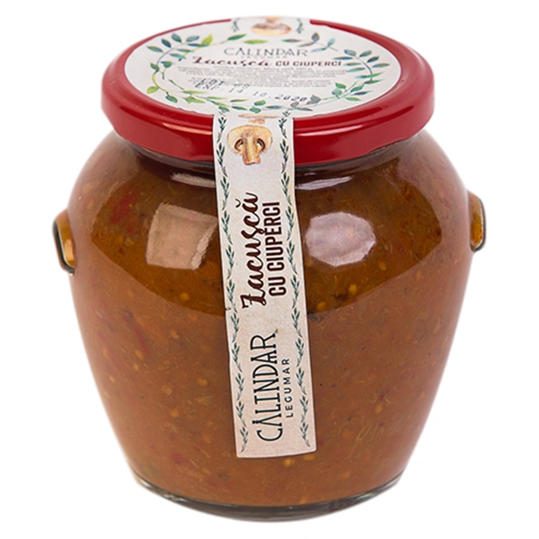 ZACUSCA CIUPERCI CALINDAR LEGUMAR 580 GR