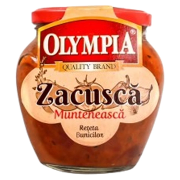 ZACUSCA MUNTENEASCA OLYMPIA 550 GR