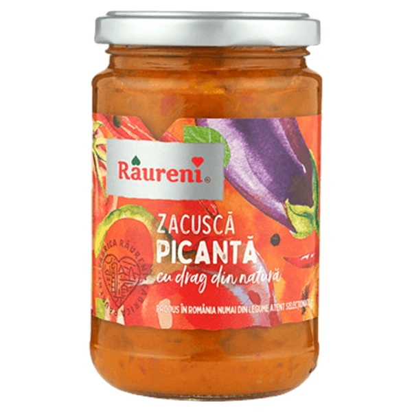 ZACUSCA PICANTA RAURENI 370 GR