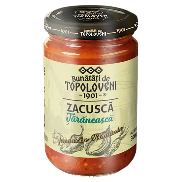 ZACUSCA TARANEASCA MANDY BUNATATI TOPOLOVENI 300 GR