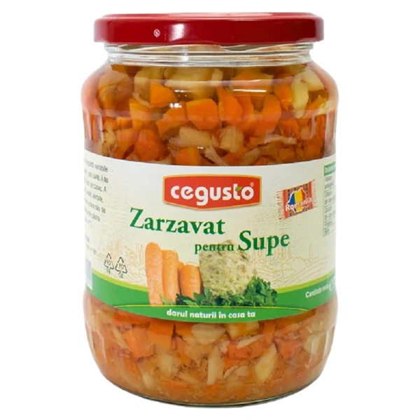 ZARZAVAT PENTRU SUPE CONSERVFRUCT CEGUSTO 680 GR