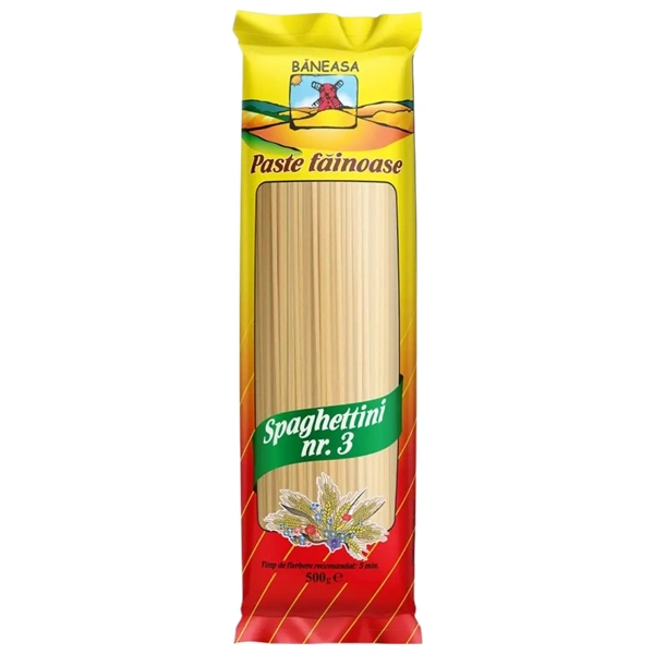 PASTE FAINOASE BANEASA SPAGHETTINI NR 3 500 GR