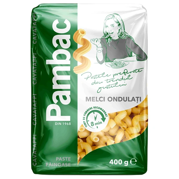 PASTE FAINOASE MELCI PAMBAC 400 GR ONDULATI