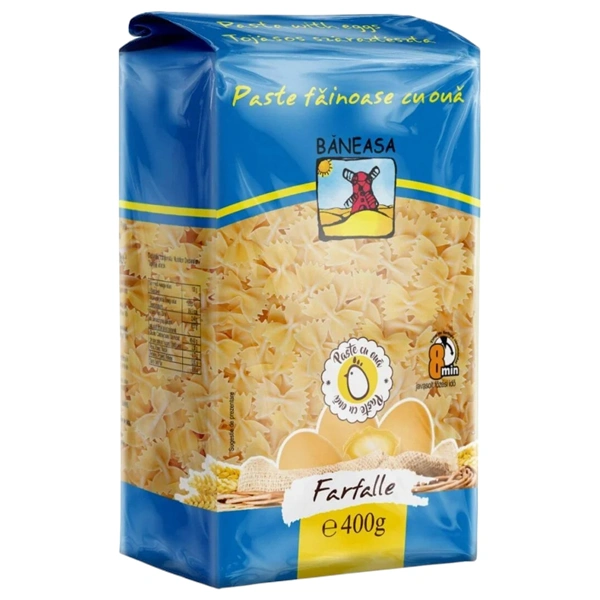 PASTE FAINOASE OU FARFALLE BANEASA 400 GR