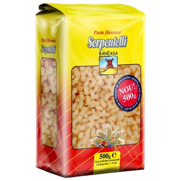 PASTE FAINOASE PATRAT SERPENTELLI BANEASA 500 GR