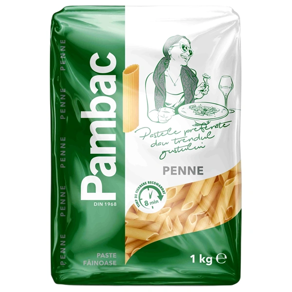 PASTE FAINOASE PENNE PAMBAC 1 KG