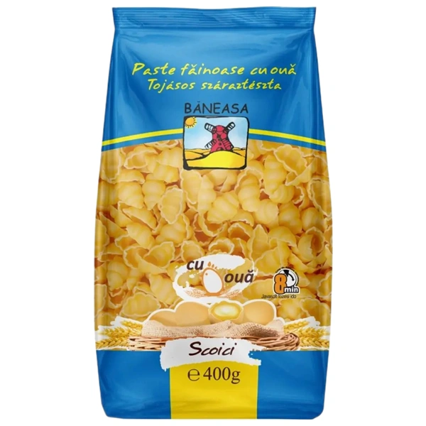 PASTE FAINOASE SCOICI CU OUA BANEASA 400 GR