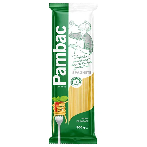 PASTE FAINOASE SPAGHETE PAMBAC 500 GR