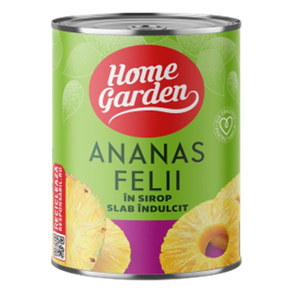 COMPOT ANANAS SFELII CONSERVA HOME GARDEN 565 GR