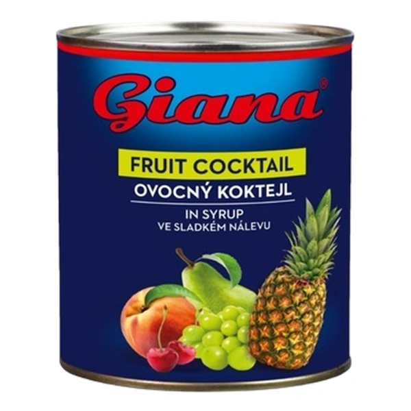 COMPOT COCKTAIL DE FRUCTE IN SIROP GIANA 850 GR