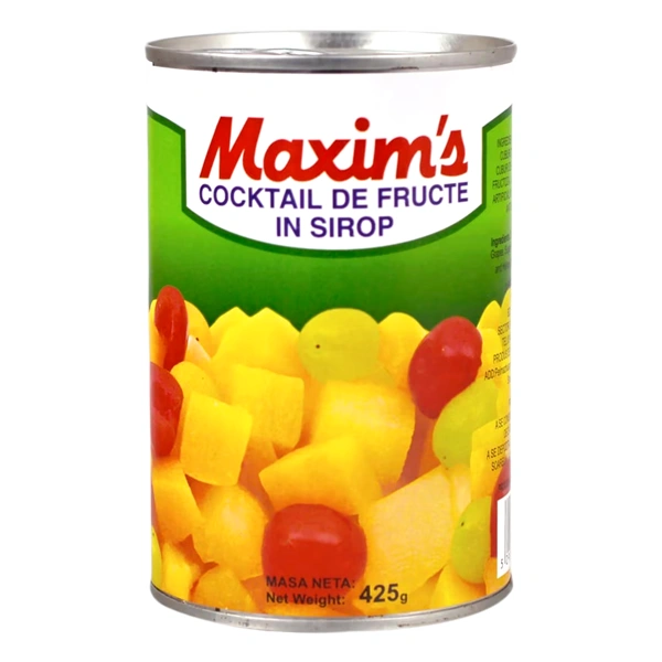 COMPOT COCKTAIL FRUCTE SIROP MAXIM'S 230 GR