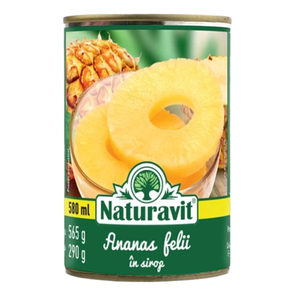COMPOT DE ANANAS FELII NATURAVIT 565 GR