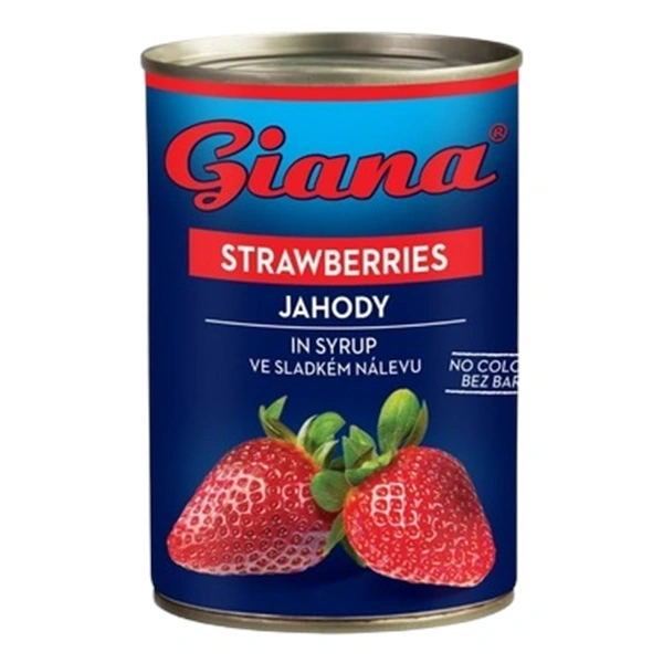 COMPOT DE CAPSUNI INTREGI IN SIROP GIANA 410 ML