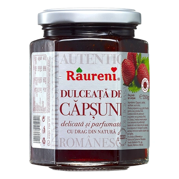 DULCEATA DE CAPSUNI RAURENI 270 GR