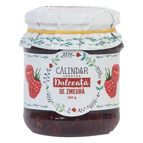 DULCEATA DE ZMEURA CALINDAR FRUCTAR 325 GR
