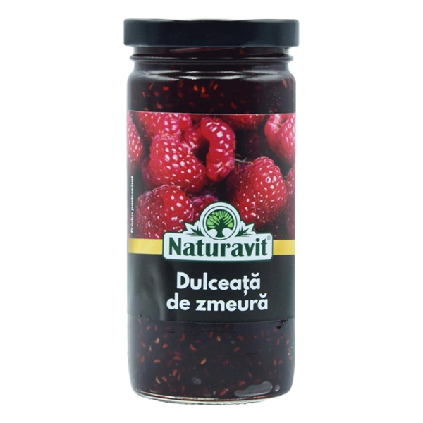 DULCEATA DE ZMEURA NATURAVIT 280 GR