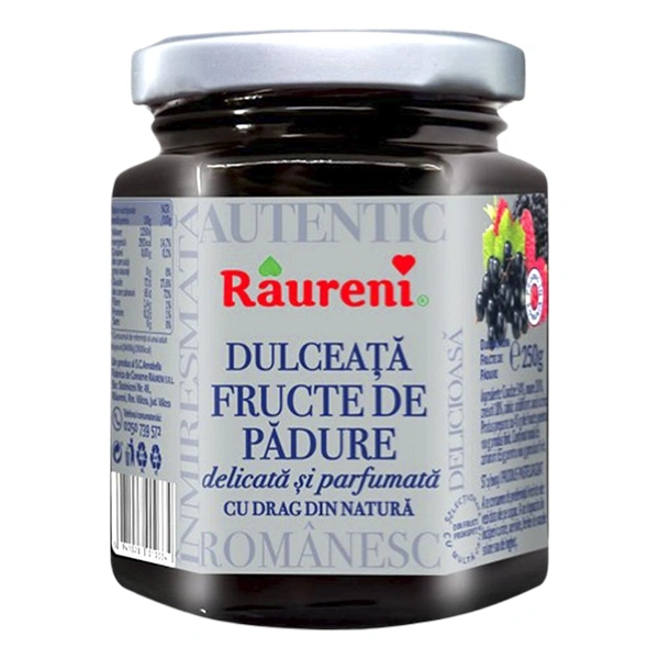 DULCEATA FRUCTE DE PADURE RAURENI 270 GR