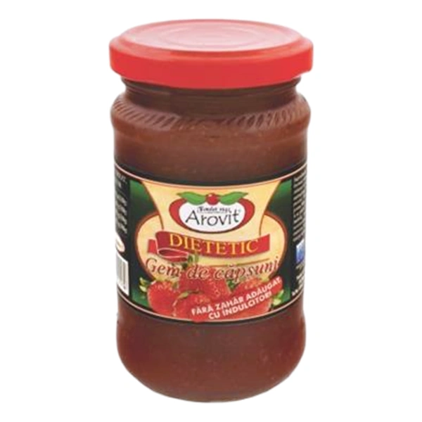 GEM DE CAPSUNI DIETETIC AROVIT 225 GR