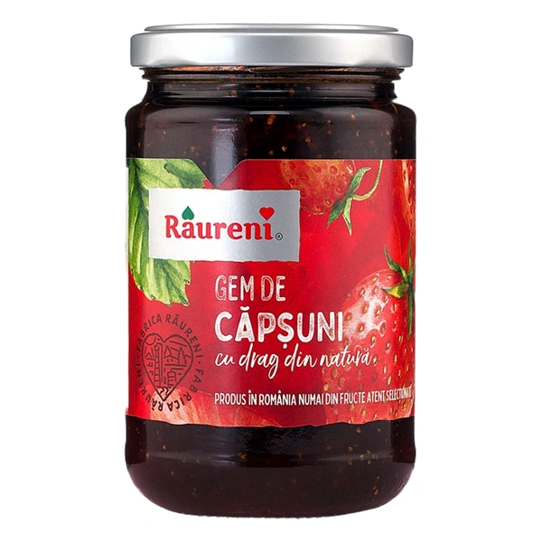 GEM DE CAPSUNI RAURENI 370 GR