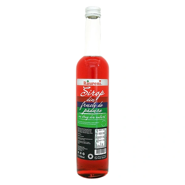 SIROP DE FRUCTE DE PADURE 500 ML RAURENI