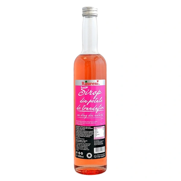 SIROP DIN PETALE TRANDAFIR RAURENI 500 ML