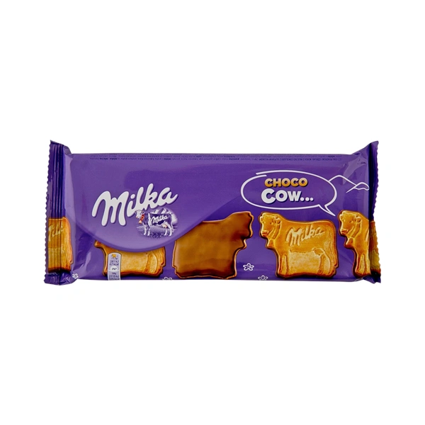 BISCUITI CHOCO COW MILKA 120 GR
