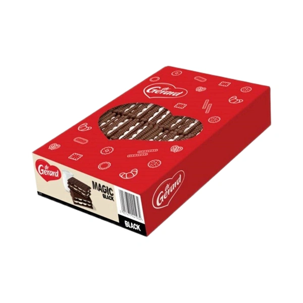 BISCUITI CU CACAO SI CREMA DE FRISCA DR GERARD MAGIC BLACK 800 GR