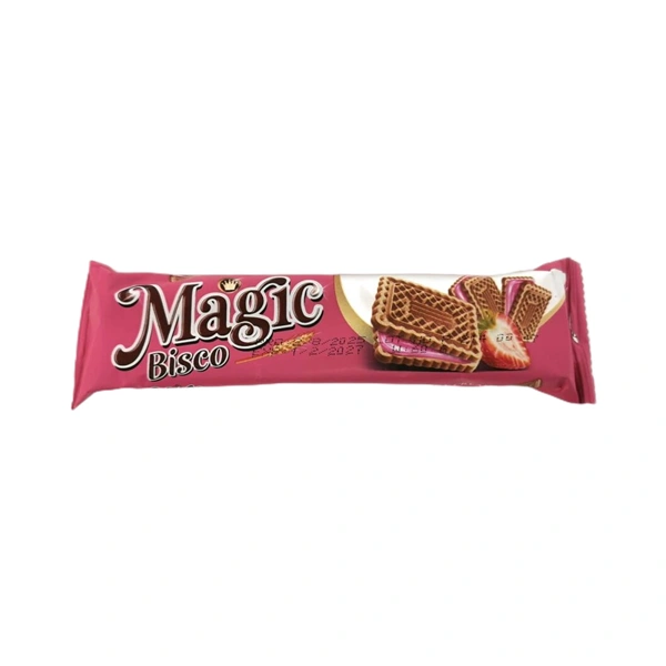 BISCUITI MAGIC BISCO STRAWBERRY 60 GR