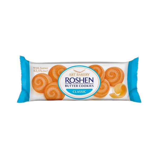 BISCUIȚI BUTTER COOKIES ROSHEN 140 GR