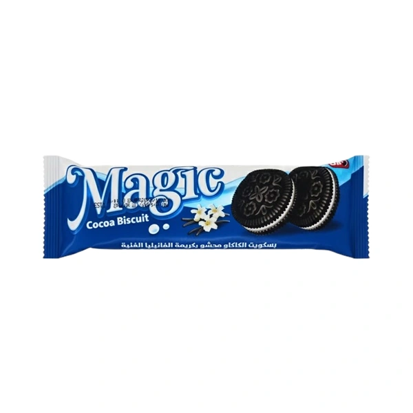 BISCUIȚII MAGIC ORE KREMALI CU CACAO ȘI CREMĂ DE VANILIE 65 GR