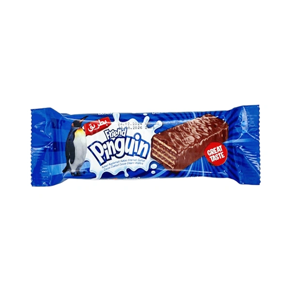 NAPOLITANA CU CREMA DE CACAO FRIEND PINGUIN 30 GR