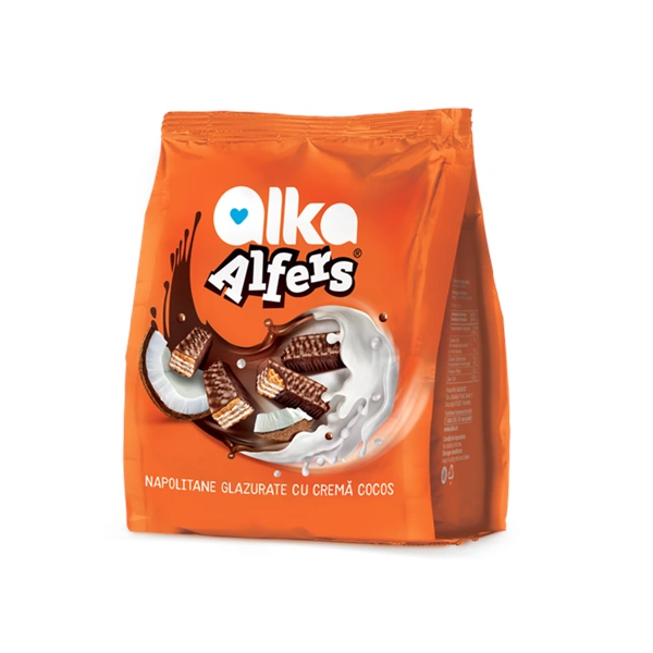 NAPOLITANE ALFERS GLAZURATE COCOS ALKA 180 GR