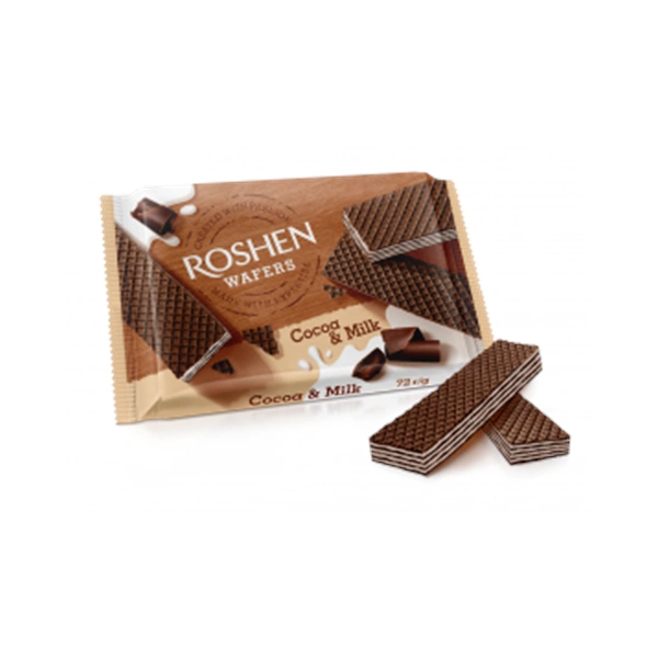 NAPOLITANE LAPTE SI COCAO ROSHEN 72 GR