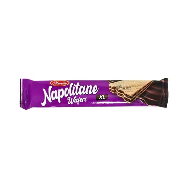 NAPOLITANE MORELLO XL CACAO NAPOLITANĂ CROCANTĂ CU CREMĂ DE CACAO 42 GR