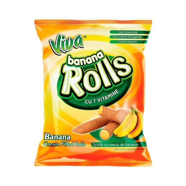 NAPOLITANE ROLLS BANANA VIVA 100 GR