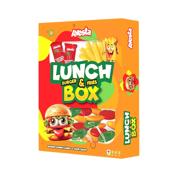 JELEURI AVESTA LUNCH BOX BURGER AROMĂ DE BURGER 170 GR