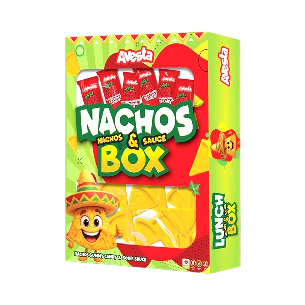 JELEURI AVESTA LUNCH BOX NACHOS AROMĂ DE NACHOS 170 GR