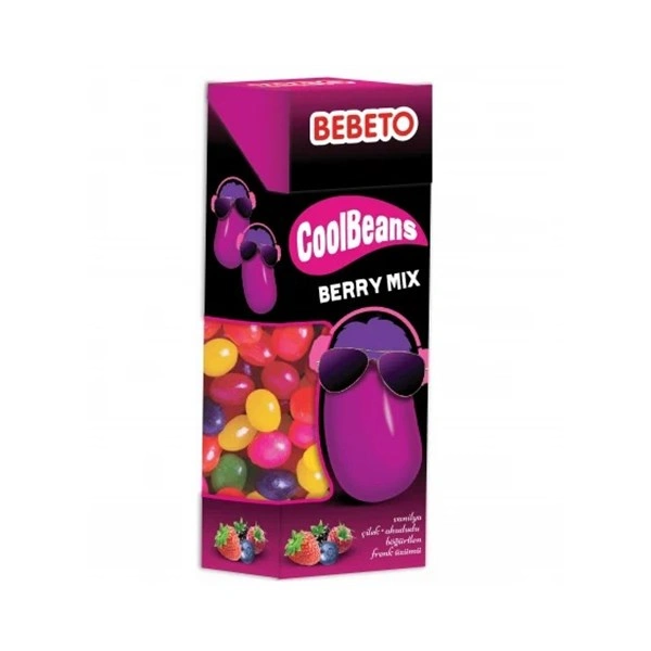 JELEURI BEBETO COOL BEANS BERRY MIX 12X30 GR
