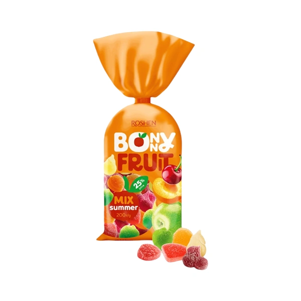 JELEU ROSHEN BONNY FRUIT SUMMER MIX 200 GR