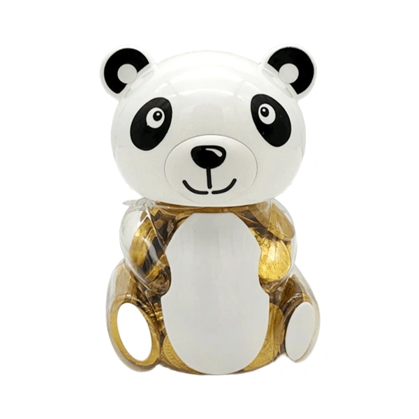 BANUTI DE CIOCOLATA ANIMAL PANDA 2.5 GR 100 BUCATI CUTIE
