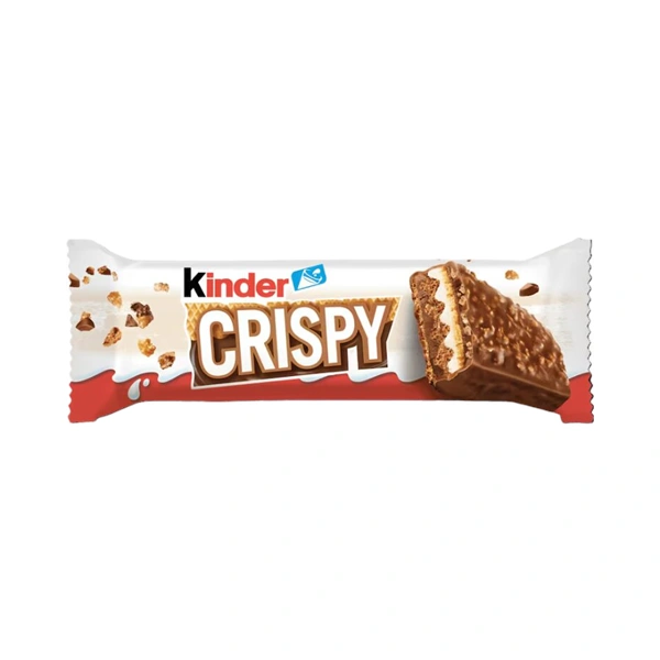 BATON CROCANT CU INVELIS DE CIOCOLATA KINDER CRISPY 34 GR