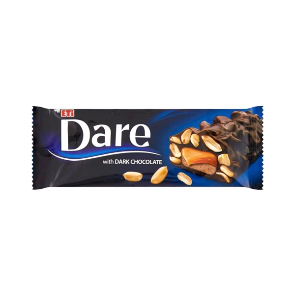 BATON CU CIOCOLATA NEAGRA SI ARAHIDE DARE 45 GR