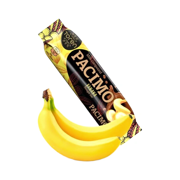BATON DE CIOCOLATA CU CREMA DE BANANE PACIMO 23 GR