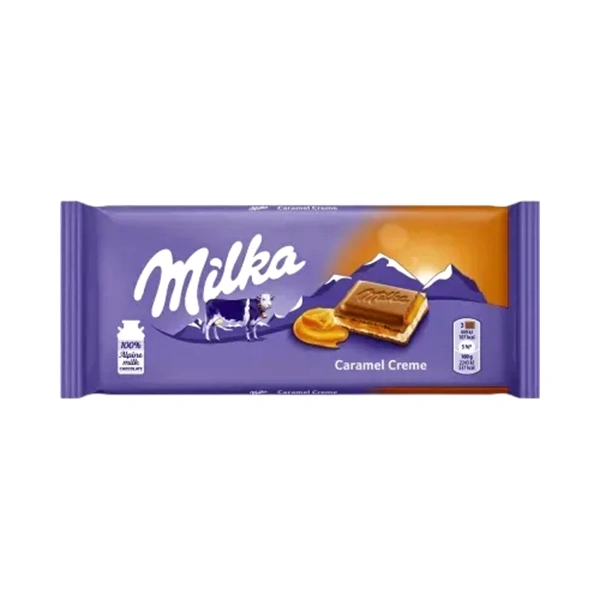 CIOCOLATA CARAMEL MILKA 100 GR