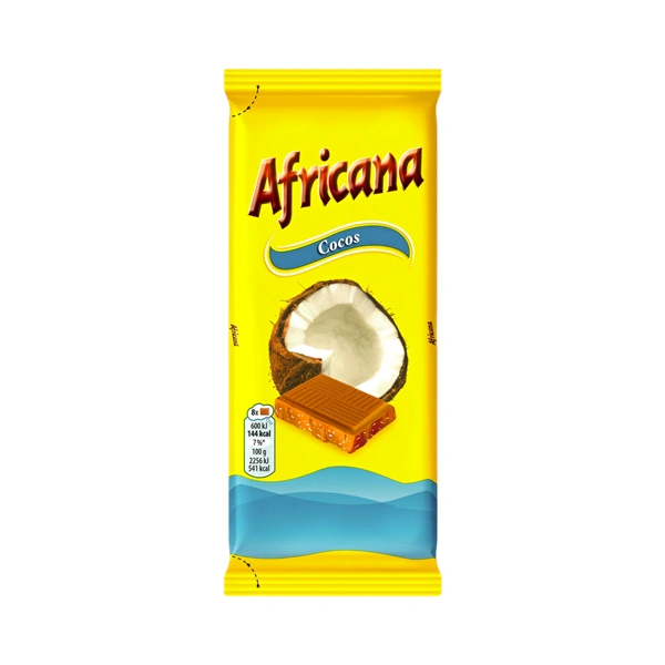 CIOCOLATA COCOS AFRICANA 80 GR