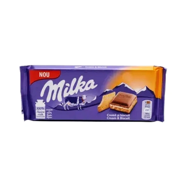 CIOCOLATA CREMA BISCUIT MILKA 100 GR