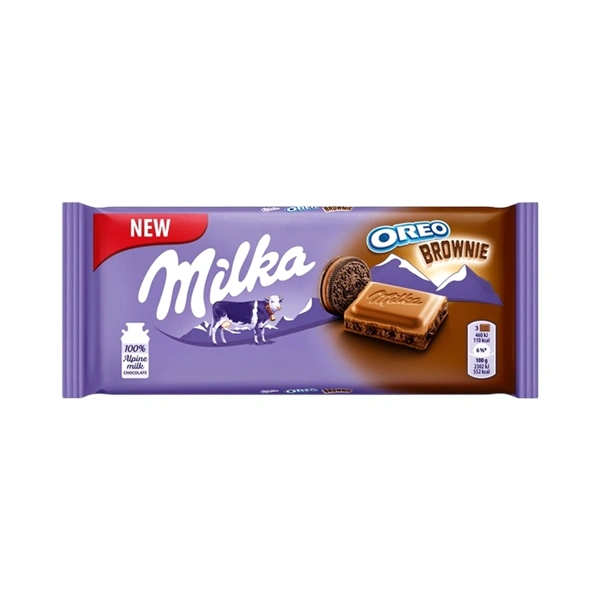 CIOCOLATA OREO BROWNIE MILKA 100 GR