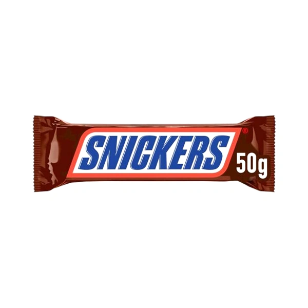 SNICKERS BATON CIOCOLATA CU LAPTE CU ARAHIDE PROASPAT PRAJITE 50 GR