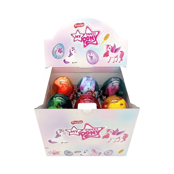 OU CU SURPRIZE TRANSPARENT SWEETY PONY SET 12 BUCATI 6 GR